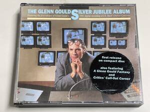 【2枚組CD美品】the glenn gould silver jubilee album/シルヴァー・ジュビリー・アルバム/グレン・グールド/イタリア協奏曲再演【輸入盤】