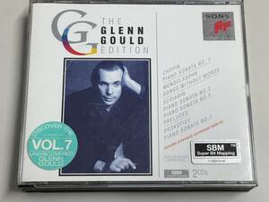 【CD美品】chopin/piano sonata No.3/mendelssohn/scriabin/glenn gould/ショパン/ソナタ他/グレン・グールド【輸入盤】