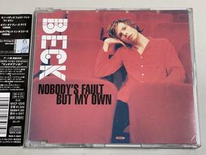 【CD美品】nobody's fault but my own/beck/ベック/シングル【日本盤】