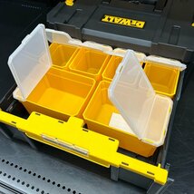 【DEWALT/デウォルト】ティースタック1段チェスト引き出しタイプ 『DWST17803型』●最大積載7.5Kｇ●スタッキングラッチ【新品】_画像8