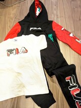 8T パジャマ 男の子 上下 ジャージ 寝巻き　スウェット　FILA　フィラ　コストコ　2セットなら送料お得！　_画像2