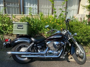 【最終値下げ】 ドラッグスター250 ヤマハ YAMAHA DS250 DragStar250 キャリア 荷台 キャンプ camp ツーリング ワンオフ