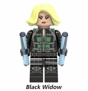 1体　ブラック・ウィドウ マーベル　アベンジャーズ　ミニフィグ LEGO 互換 ブロック ミニフィギュア レゴ 互換 k