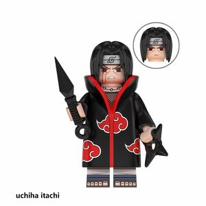 1体 うちはイタチ　ナルト　NARUTO ブロックミニフィグ LEGO レゴ　互換 ブロック　ミニフィギュア ck b