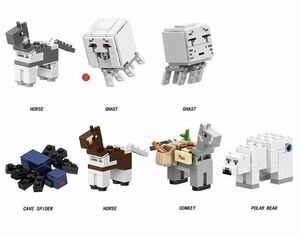 1体選べる minecraft マインクラフト　ブロック　ミニフィグ LEGO 互換 ミニフィギュア　t