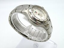 1円□ジャンク□　タグホイヤー　WL1314　プロフェッショナル　シルバー　クオーツ　レディース　腕時計　　E71301_画像3