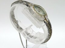 1円□ジャンク□　ラドー　　K14WG　シルバー　手巻き　レディース　腕時計　　F22903_画像3