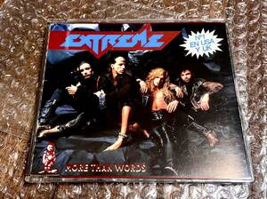 エクストリーム　Extreme スペイン製　特製プロモCD 3曲 1991年　RARE MIX,RAREversion, 貴重盤　SPAIN promo only CD.MORE THAN WORDS