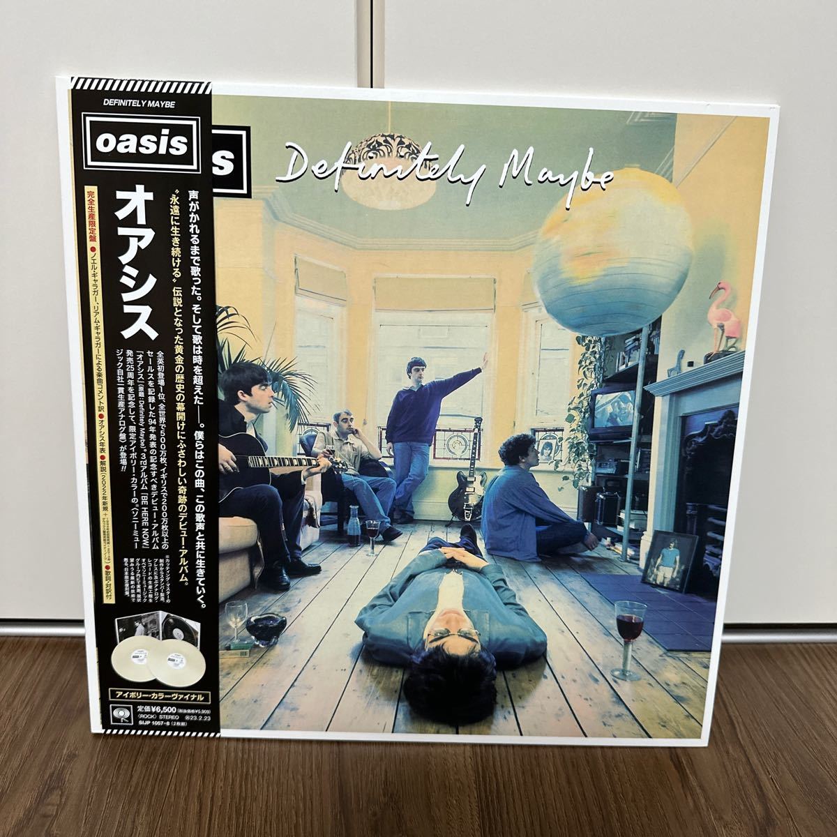 Yahoo!オークション -「oasis definitely maybe」(レコード) の落札