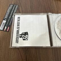 稀少スリーブ付帯付CD!! METAL GEAR MUSIC COLLECTION メタルギアミュージックコレクション 25TH GFCA321 ゲーム音楽 1987-2012_画像6