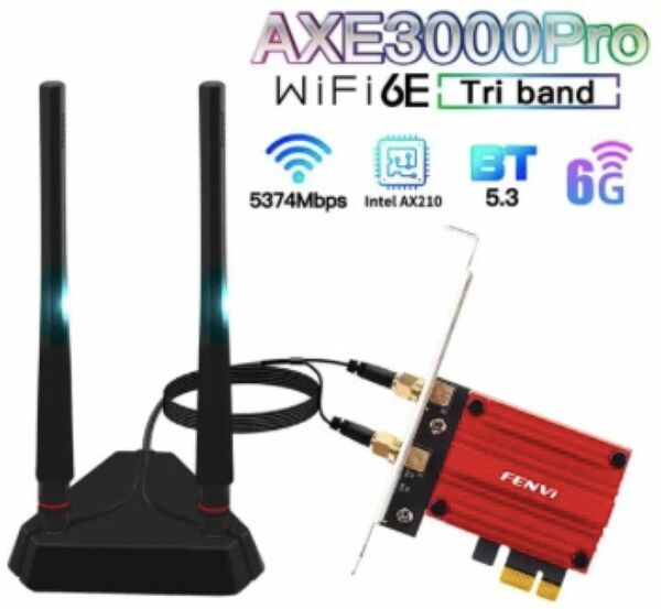 WiFi 6E AXE3000 PCI-E Kit