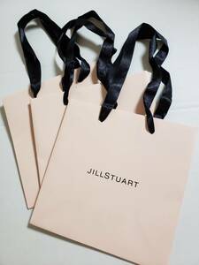 新品★JILL STUART ジルスチュアート　ショッパー♪ハンディバッグ Sサイズ×3枚♪紙袋★