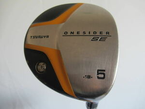 ★TSURUYA ツルヤ ONESIDER SE フェアウエイウッド 5W 18° 純正カーボンシャフト F764　★レア★激安★中古★　★