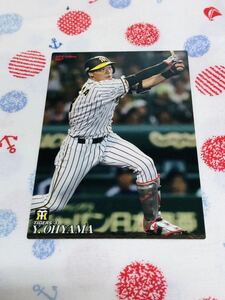  Calbee Calbee Professional Baseball card Hanshin Tigers large mountain ..