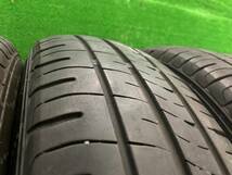 165/65R15 DUNLOP ENASAVE EC204 ダンロップ 2021年製 ラジアルタイヤ 夏 4本 アルミセット スズキ純正 15×5J PCD100 4穴 45_画像4