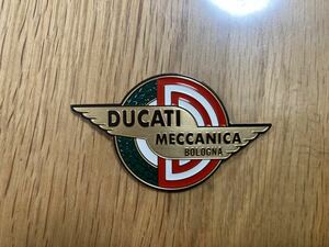 ducati メカニカ MECCANICA ステッカー 村山モータース メタルステッカー 曲面タイプ 新品 900ss 900sl 400ss F1 F3 モンスター 851 888