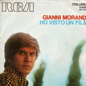 Gianni Modandi (ジャンニ・モランディ）「Ho Visto Un Film/ Com'e' Grande L'Universo」イタリア盤EPレコード 
