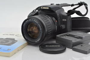 ★実用美品★ キヤノン Canon EOS Kiss Digital X + EF 28-90mm F4-5.6 III ストラップ、バッテリ、充電器、使用説明書付属 #tk1524