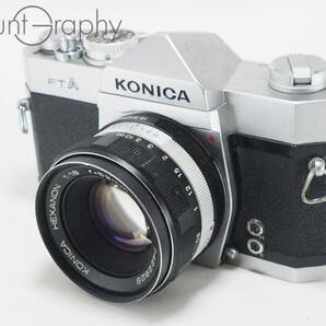 ★特別特価★ KONICA コニカ FTA ボディ + HEXANON 52mm F1.8 #i4615の画像1