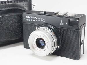 ★良品★ LOMO CMEHA SMENA 8M ★完動品★同梱可 革ケース付 #i4640