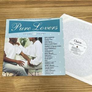 【LPレコード】VA「Pure Lovers Vol.3」極上ラヴァーズ集!!Frankie Paul, Sugar Minott, Kofi, Sandra Crossなど【美中古】