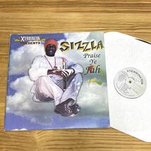 【LPレコード】SIZZLA「Praise Ye Jah」'97年 大ヒットアルバム!! Xterminator名盤!!!【美中古】_画像1