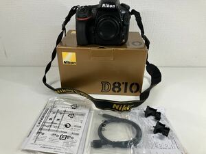 1円〜 10☆ Nikon ニコン D810 デジタル一眼レフカメラ ボディ 本体のみ ニコンFXフォーマットデジタル一眼レフカメラ 動作未確認