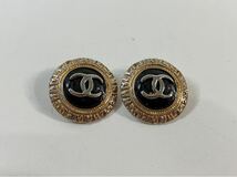 1円〜 10☆ CHANEL シャネル ココマーク イヤリング ゴールド ヴィンテージ アクセサリー レディースアクセサリー レア プレミア_画像1