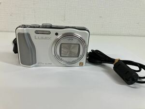1円〜 10☆ Panasonic パナソニック LUMIX ルミックス DMC-TZ30 デジタルカメラ コンパクトデジタルカメラ コード付き ホワイト 動作未確認