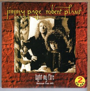 【中古CD】JIMMY PAGE ＆ ROBERT PLANT / LIGHT MY FIRE　AMERICAN TOUR 1995　紙ジャケット