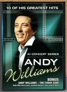 【中古DVD】ANDY WILLIAMS / 10 OF HIS GREATEST HITS - IN CONCERT SERIES　アンディ・ウィリアムス