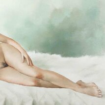 【真作】【WISH】イーゴリ・タルヴィンスキー Igor Talwinski 油彩 30号 大作 ◆魅惑の裸婦名品 　　〇ポーランドの画家 #23092150_画像5