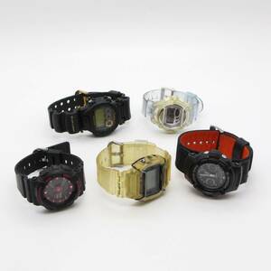 【CASIO カシオ】G-SHOCK ジーショック Baby-G ベビーG 5点セット /AW-591MS/DW-5600VT/DW-8400/BA-111/BG-169A/ 大量まとめ売り 腕時計③