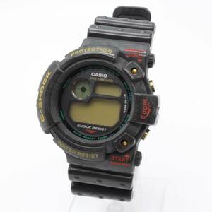 【CASIO カシオ】G-SHOCK ジーショック DW-6300 初代フロッグマン QZ メンズ 腕時計 ブラック系 希少