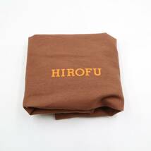 ★【良品】HIROFU ヒロフ レザー トートバッグ ハンドバッグ レディース メンズ ブラック系 _画像8