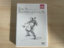 bach cello suites Rostropovich DVD バッハ_画像1