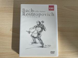 bach cello suites Rostropovich DVD バッハ