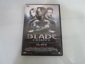 DVD ブレイド3 スｔスタンダード エディション BLADE TRNTY ウェズリー・スナイプス 2004年 ライアン・レイノルズ