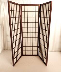  Japanese style 3 ream divider. partitioning screen Estate sale common -4