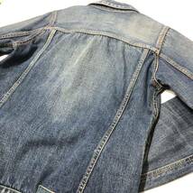 美品 visvim SS 103 JKT DAMAGED サイズ2 0115105006003 ビズビム デニムジャケット トラッカージャケット ヴィヴィム キュビズム_画像8