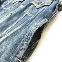 美品 visvim SS 103 JKT DAMAGED サイズ2 0115105006003 ビズビム デニムジャケット トラッカージャケット ヴィヴィム キュビズム_画像7