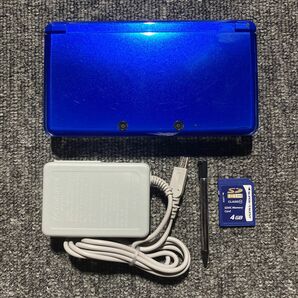 3DS ニンテンドー3DS コバルトブルー 充電器付き