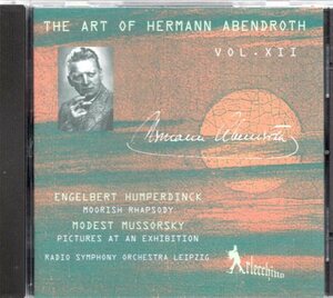 a941 　　　ABENDROTH VOL.XⅠⅠ　／MUSSORSKY