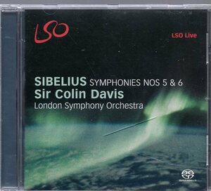 SACD　シベリウス：交響曲第５番＆第６番/C・デイヴィス指揮