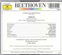 ベートーヴェン：歌劇「フィデリオ」/ベーム指揮（２CD)_画像2