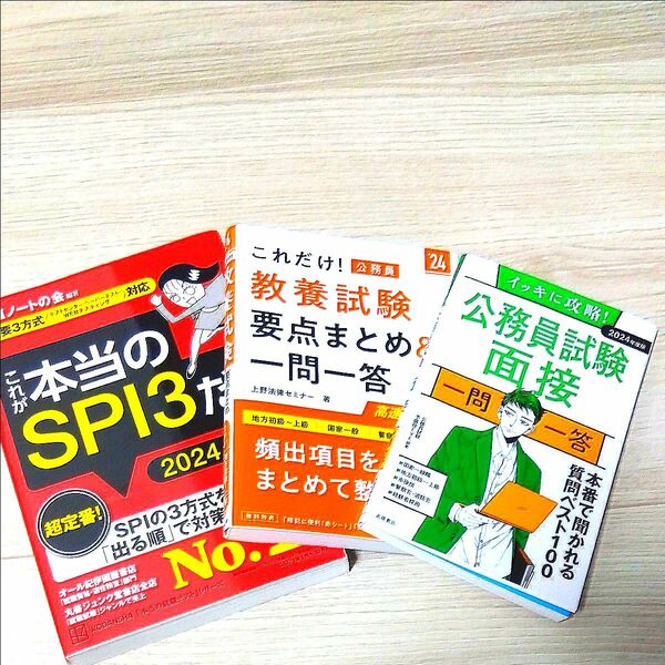 【最終値下/本日まで/早い者勝ち】公務員試験対策用　参考書セット