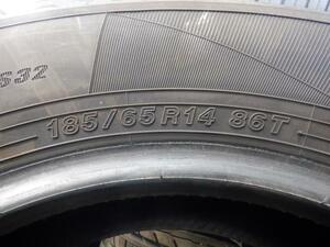 中古 185/65R14　1本　ヨコハマ　124672 タイヤ