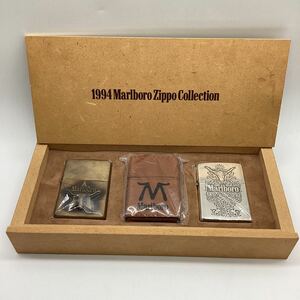 【21698】1994 Marlboro Zippo Collection 　マルボロ ジッポ－ コレクション　箱有　二次流通品