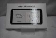 中古品 通電確認＆初期化済み 箱入り Samsung サムスン Galaxy 5G Mobile Wi-Fi SCR01 利用制限〇 352508203477381 ポケットWi-Fi _画像2