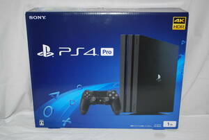 新品 未使用品 購入特典付き PS4 Pro 本体 セット 1TB ブラック SONY PlayStation4 CUH-7100B プレステ4 ゲーム機 30年9月9日購入印有